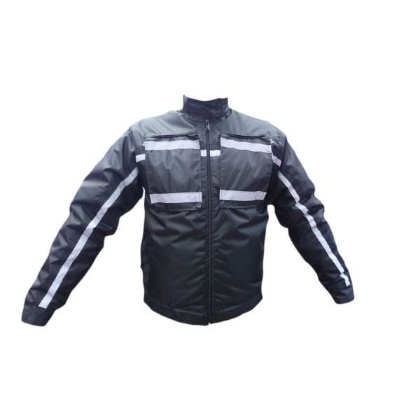 Chaqueta Reflectiva Impermeable Motociclista
