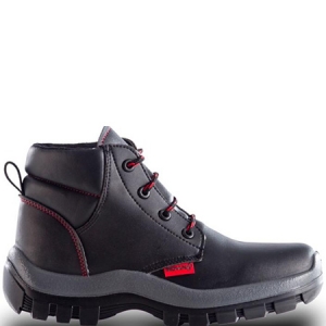 Bota Lisa Negra RH Diel&eacute;ctrica Inyecci&oacute;n Bidensidad DK