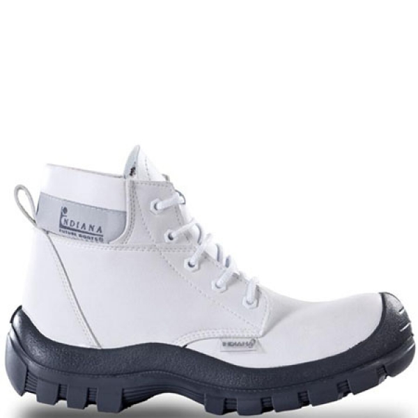 Bota Monza Seguridad Blanca P.U Bidensidad Inyectada