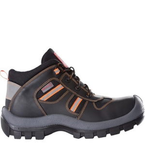 Bota Seguridad Ventura Negra P.U Inyecci&oacute;n