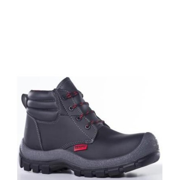 Bota Seguridad Jumbo Negra P.U Bidensidad Inyeccion