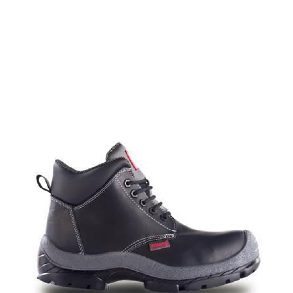 Bota Safety Comfort Negra P.U Bidensidad Inyecci&oacute;n